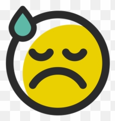 Downcast Face With Sweat Icon Noto Emoji Smileys Iconset Happy