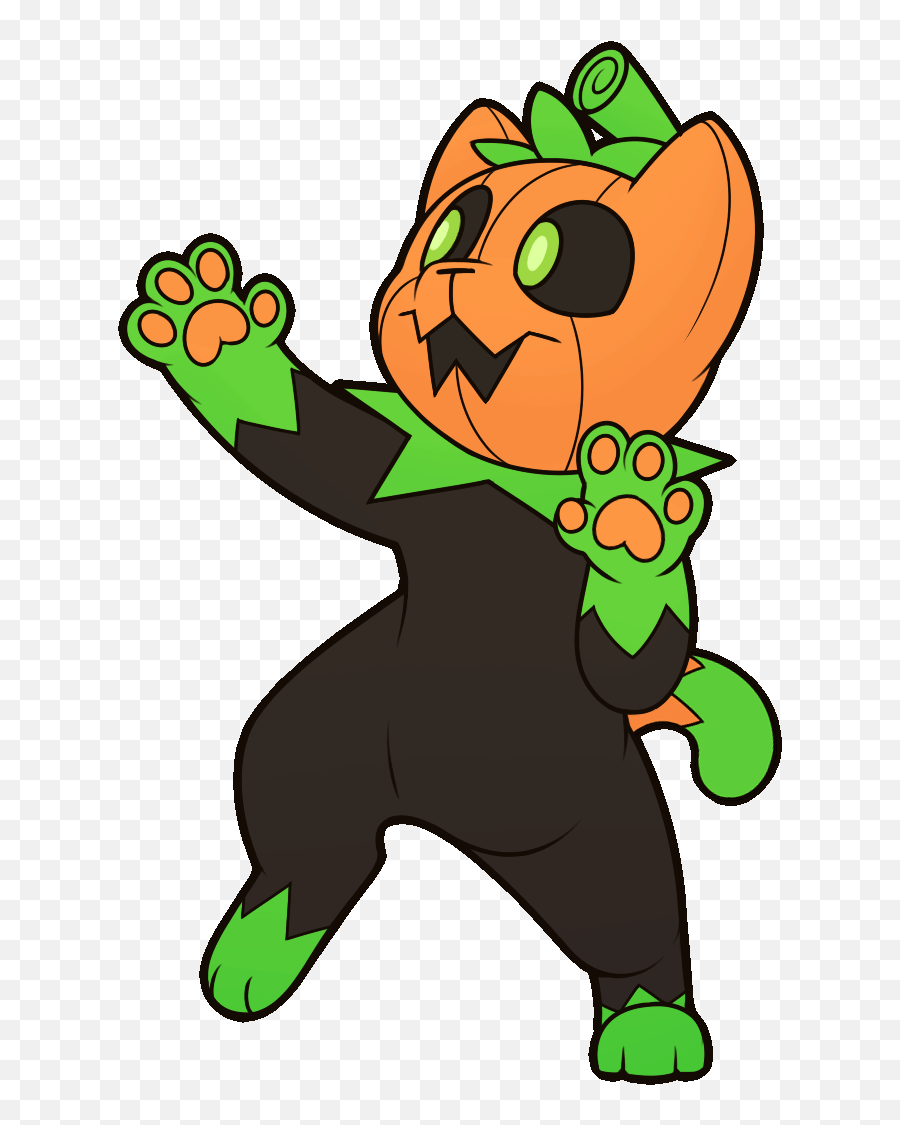 Pumpkin Dance Animated By Acstlu Fur Affinity Dot Net People - Pumkat Dance Emoji,Pumpkin Emoji Iphone