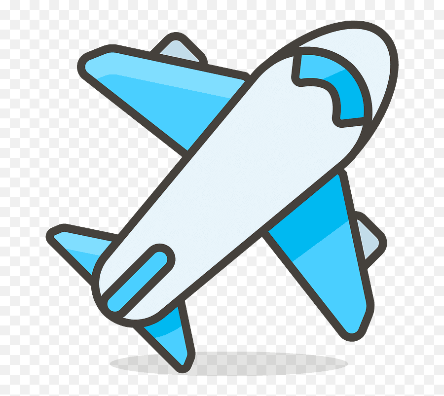 Airplane Emoji Clipart - Vector Avion Icono Png,Airplane Emoji Png