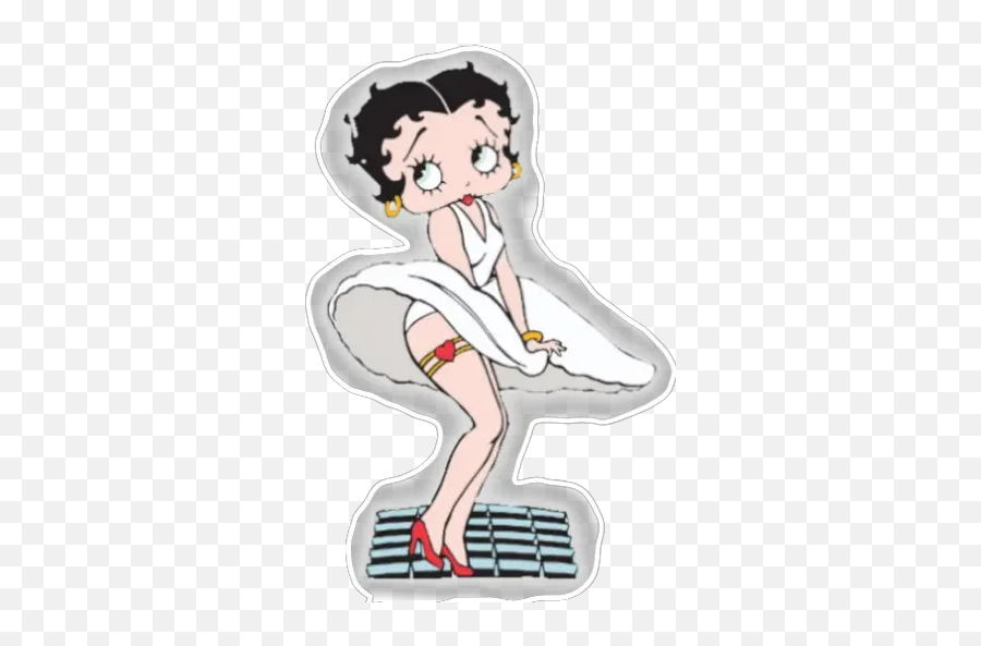 Betty Boop Stickers For Whatsapp - Betty Boop Emoji,Betty Boop Emoji