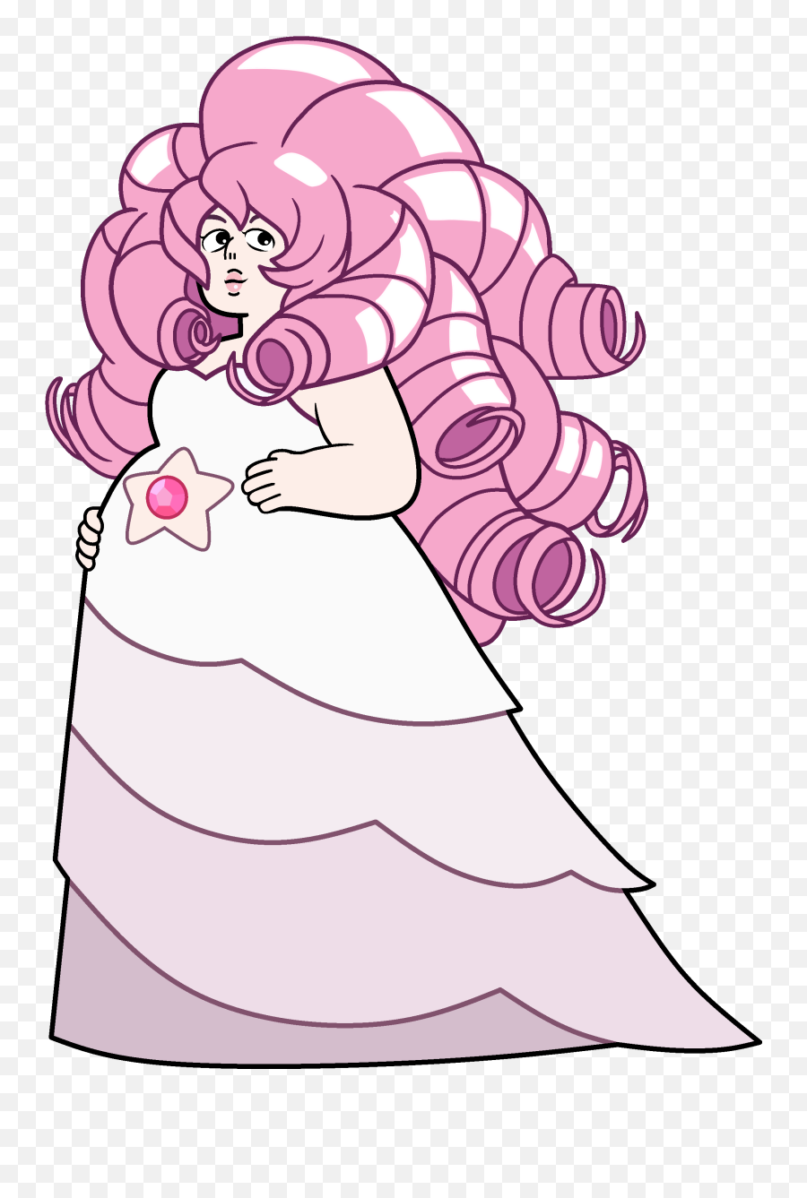 Rose Quartz - Steven Universo Rose Quartz Emoji,Emoticon Mamma Incinta