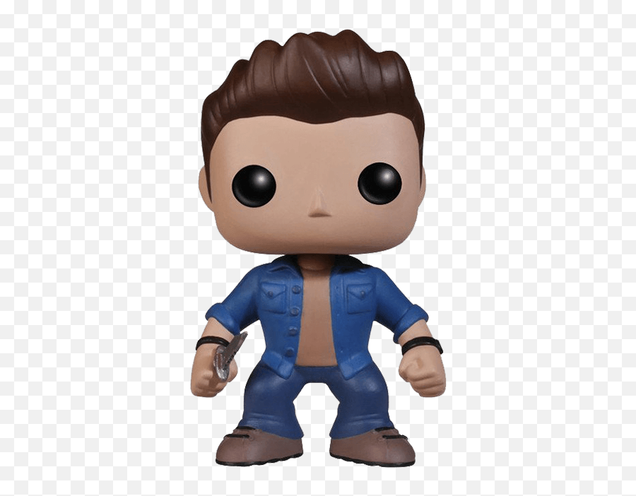 Download Dean Winchester - Funko Pop Television Supernatural Funko Pop Dean Emoji,Supernatural-dean Winchester Emoticons