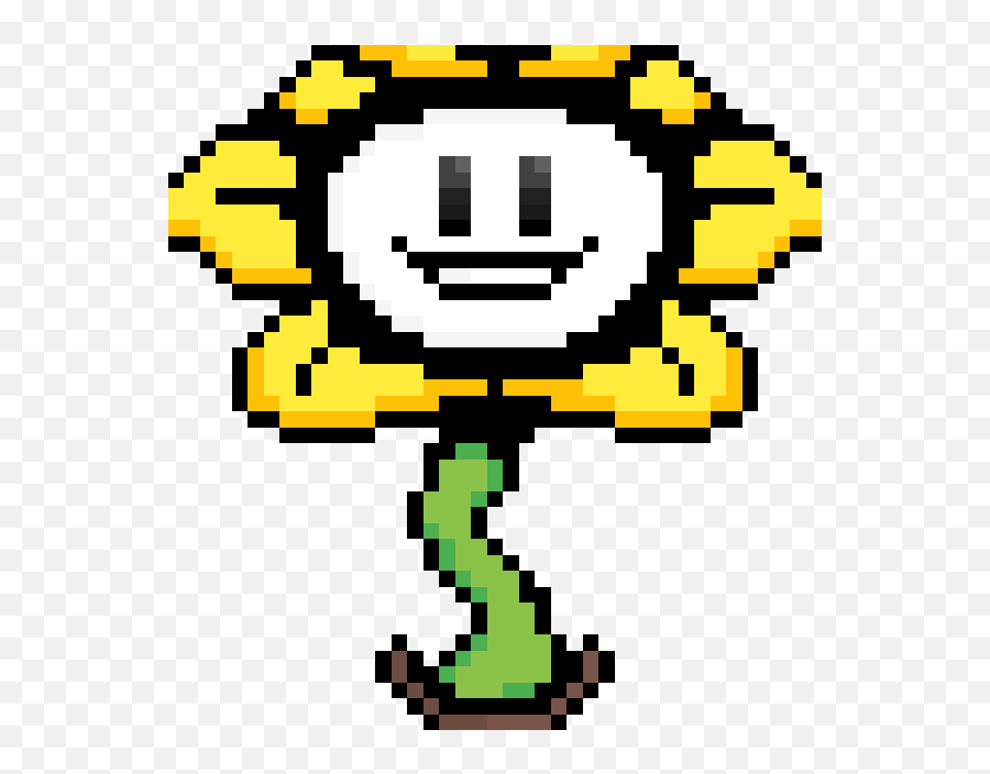 Collabs - Flowey Base Pixilart Emoji,Flowey Emoticons