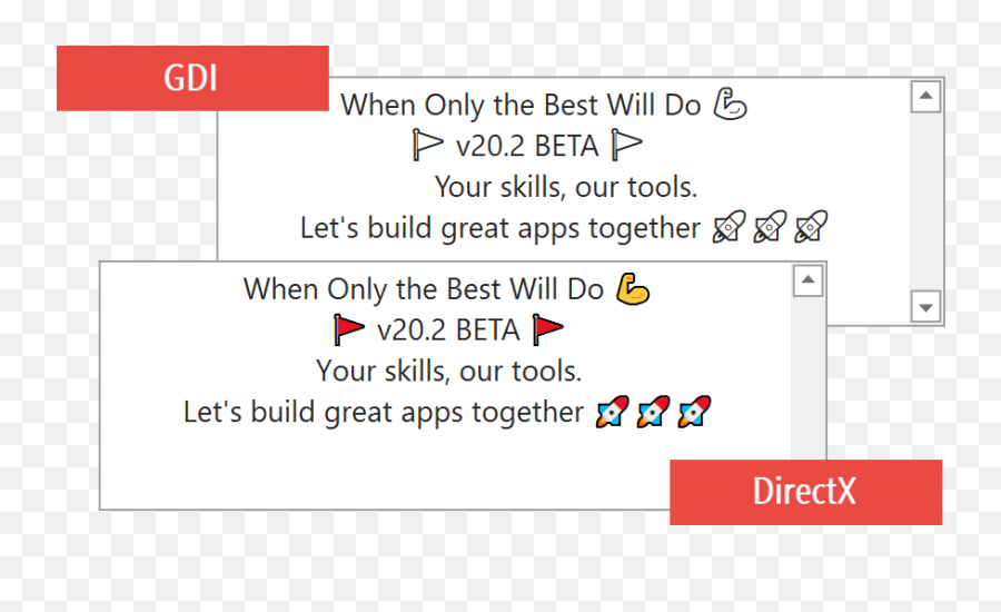 Winforms Textedit U2014 New V202 Features Ctp - Vertical Emoji,Awesome Emoji