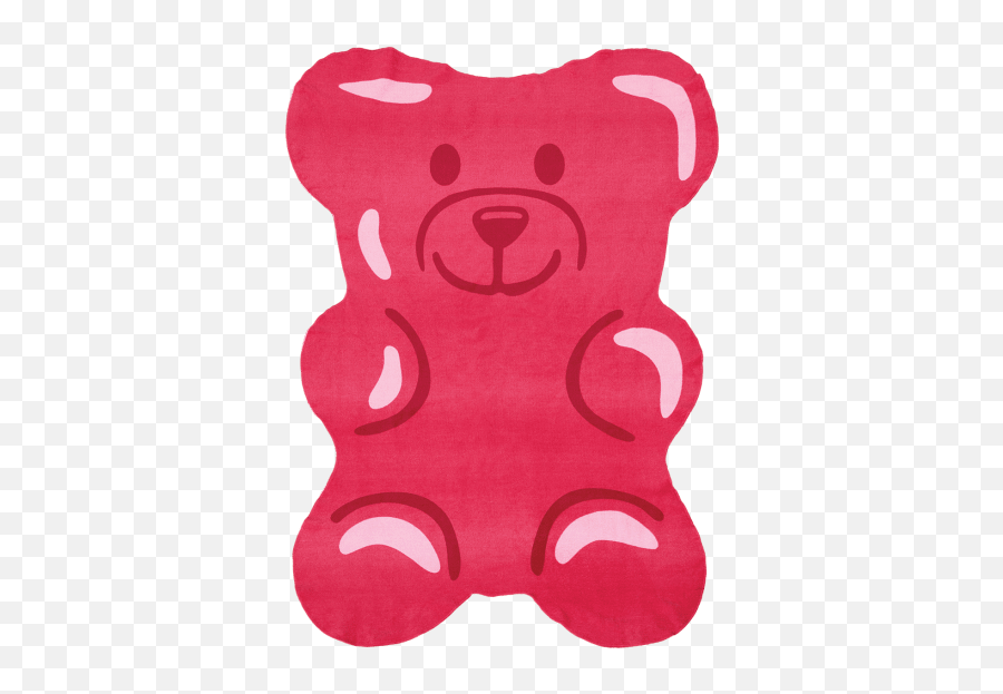 Iscream Oversized Towel Gummy Bear - Clipart Gummy Bear Cartoon Emoji,Emoji Pedi