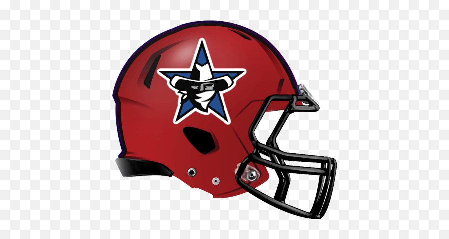 Cowboy Bandit Star Fantasy Football Logo Helmet Fantasy - Knights Fantasy Football Helmet Emoji,Hammer And Sickle Emoticon