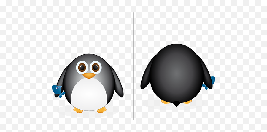 Penguin - Dot Emoji,Penguin Emotion