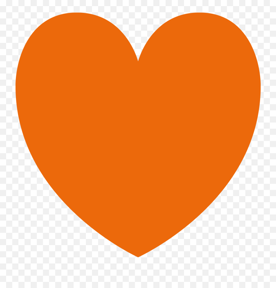 Red Dingo Plastic Tag Heart Orange 04 - Htor 4htos 4htom Girly Emoji,Orange Heart Emoji