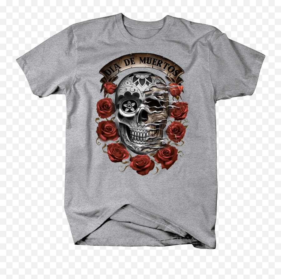 Shirts T - Shirts Skull W Pentagram And Roses Tshirt M3xl Emoji,Dead Face Emoji Link