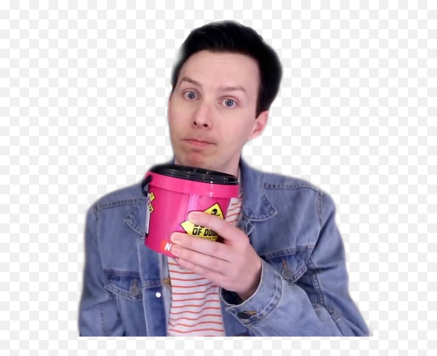 Phillester Amazingphil Sticker - Cup Emoji,Dan And Phil Emoji