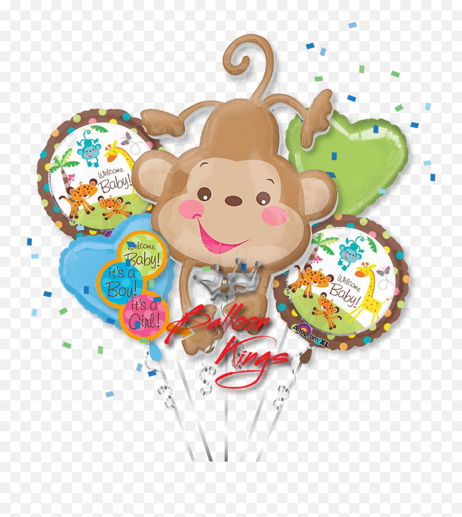 Baby Shower Fisher Price Bouquet Emoji,Baby Monkey Emoji