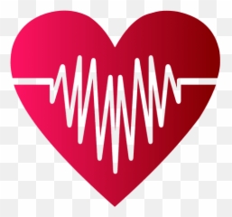 Heart Logo With Heart Beat - Transparent Png U0026 Svg Vector File Coração Com Batimento Desenho Png Emoji,Red Beating Heart Emoji Meaning