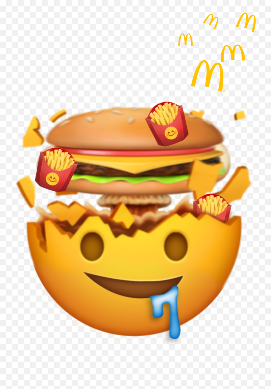 Image By U2022florartu2022 - Emoji Starstruck,Hamburger Emoticon