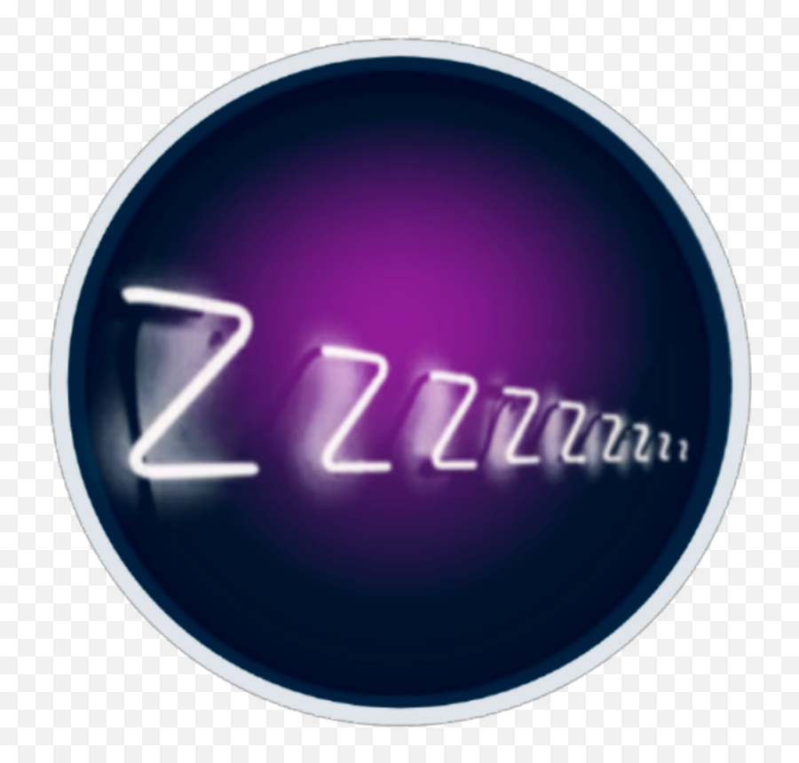 Zzzz Snooze Sticker By - Black And White Aesthetic Wallpaper Glow Emoji,Snoozing Emoji