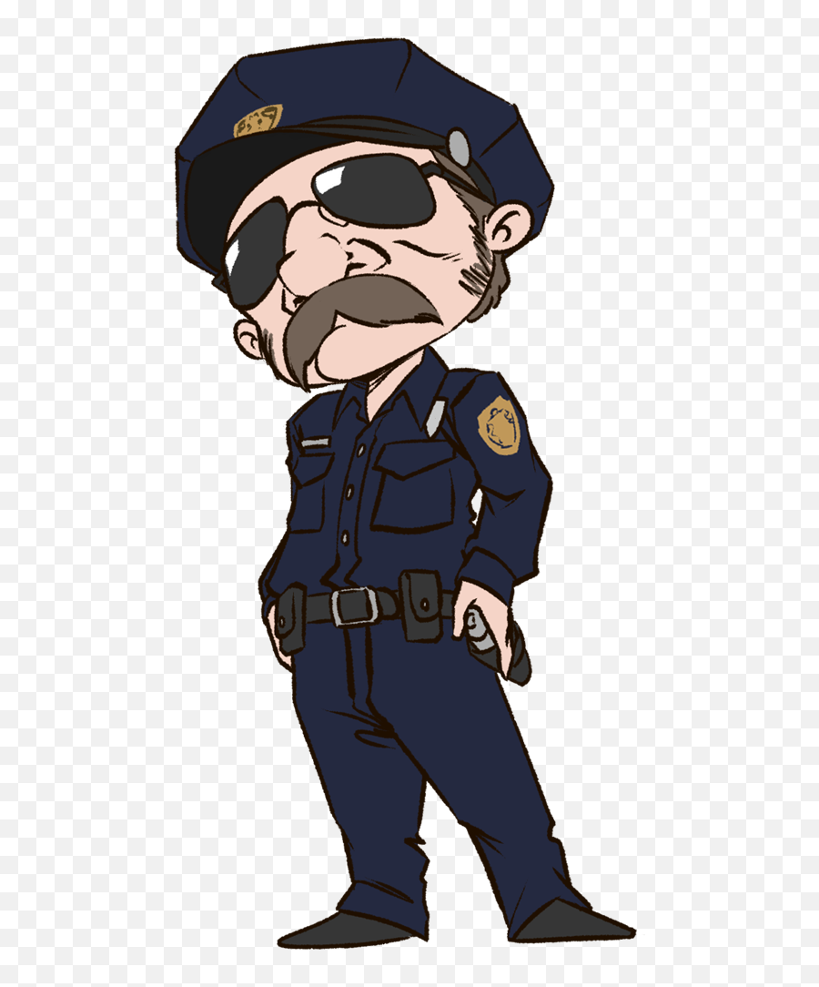 Clipart Kid Police Officer Clipart Kid - Transparent Policeman Cartoon Png Emoji,Cop Emoji