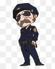 Clipart Kid Police Officer Clipart Kid - Transparent Policeman Cartoon Png Emoji,Cop Emoji