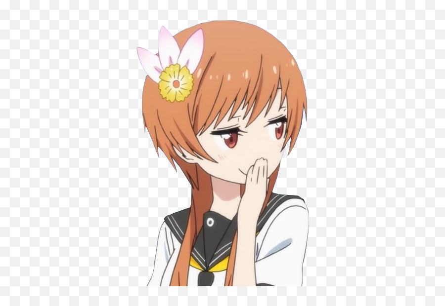Smug Face Anime Girl Posted By Ethan Sellers - Smug Anime Girl Render Emoji,Lewd Anime Emoji