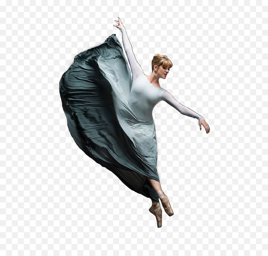 Floating Flying Dancing Girl Sticker By Blue Spark - Athletic Dance Move Emoji,Dancing Girl Emoji Transparent