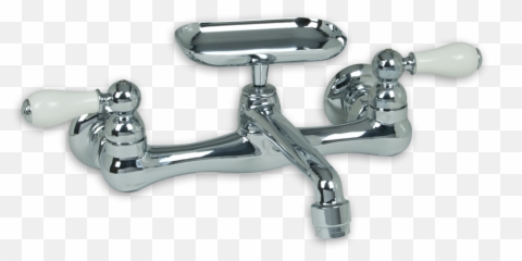 Heritage 2 - Handle Wallmount Kitchen Faucet With Soap Dish Plumbing Emoji,Guess The Emoji Level 31answers