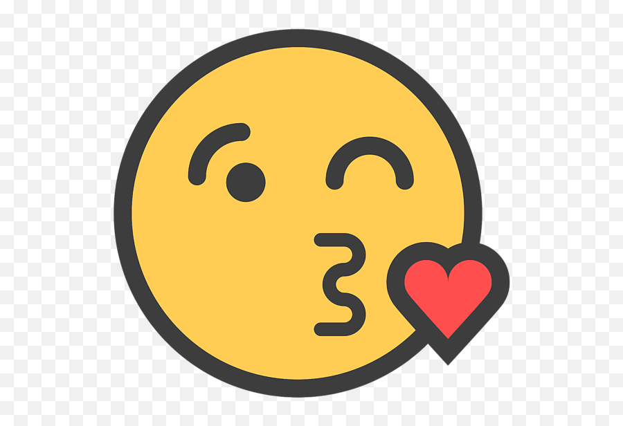 Heart Kiss Emoji Cute Valentines Gift Idea Tote Bag - Happy,Biting Lip Emoji