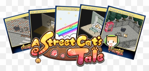 A Street Catu0027s Tale - A Street Catu0027s Tale Trading Card Has Street Tale Logo Png Emoji,How To Use Steam Emoticons On Phone
