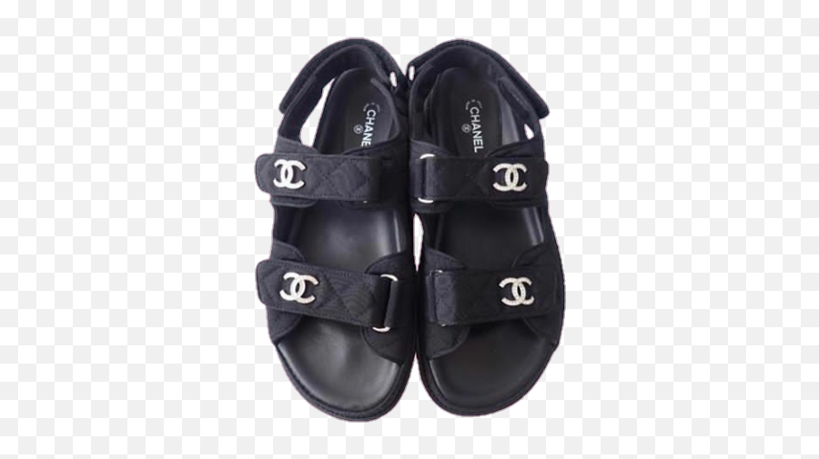 Chanel Shoe Shoes Sandals Slides Sticker By Jaklynn - Open Toe Emoji,Emoji Slides