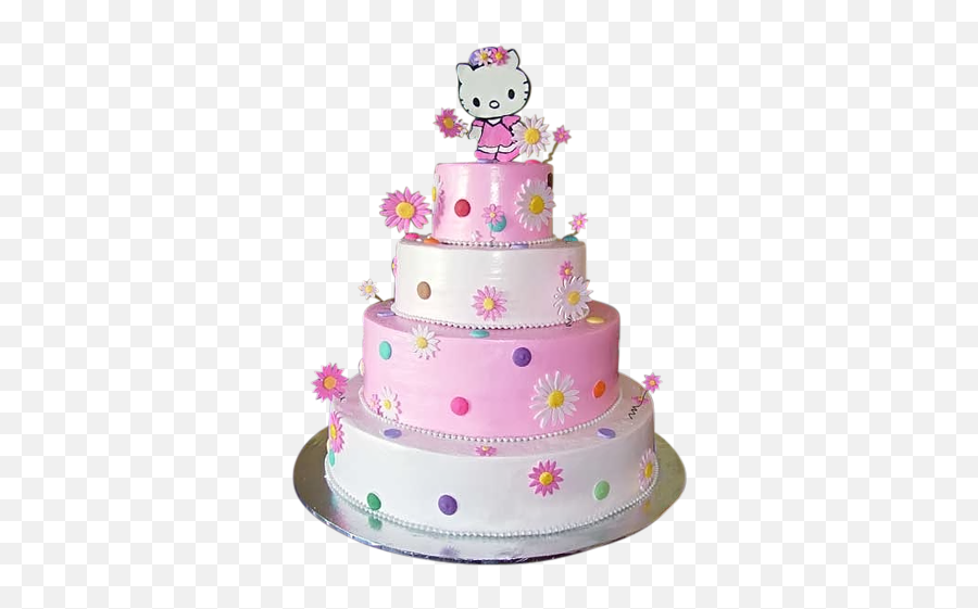 Custom Birthday Cakes In Nyc - Hello Kitty Cake Background Emoji,Hello Kitty Happy Birthday Emoticon