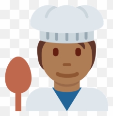 Man Cook Emoji With Medium - Emoji Hobbies,Chef Emoji