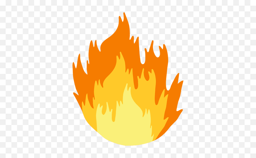 Drawing Fire Flame Clip Art - Transparent Background Fire Drawing Png Emoji,Fire Emoji By Kb