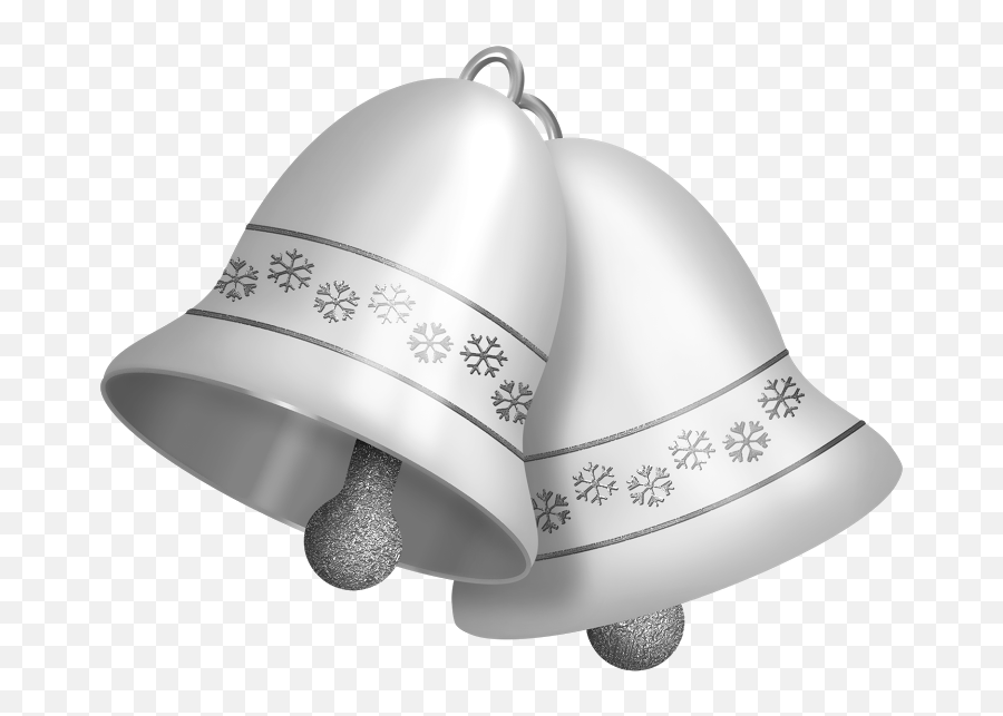 Download Hd Silver Bells Christmas Bells Christmas - Emoji Clipart Silver Bells,Christmas Emoji Art