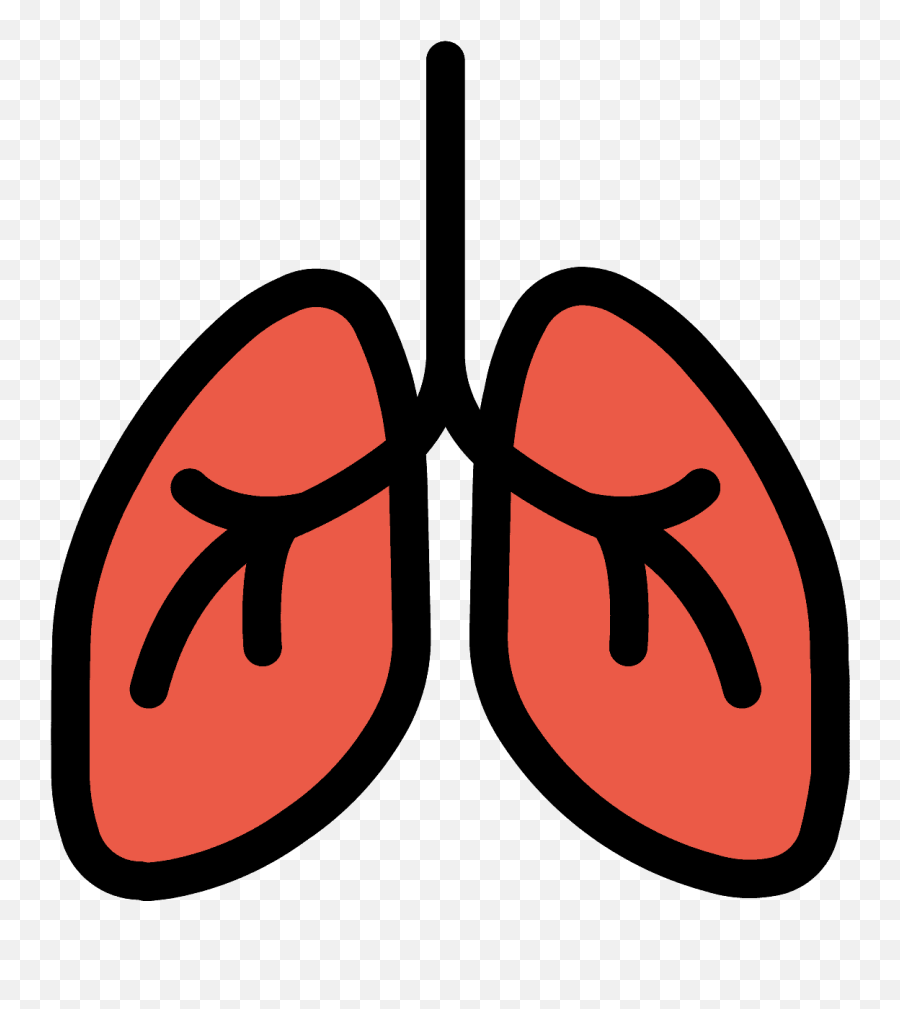 Lungs Emoji Clipart Free Download Transparent Png Creazilla - Lungs Emoji,Tooth Emoji Vector