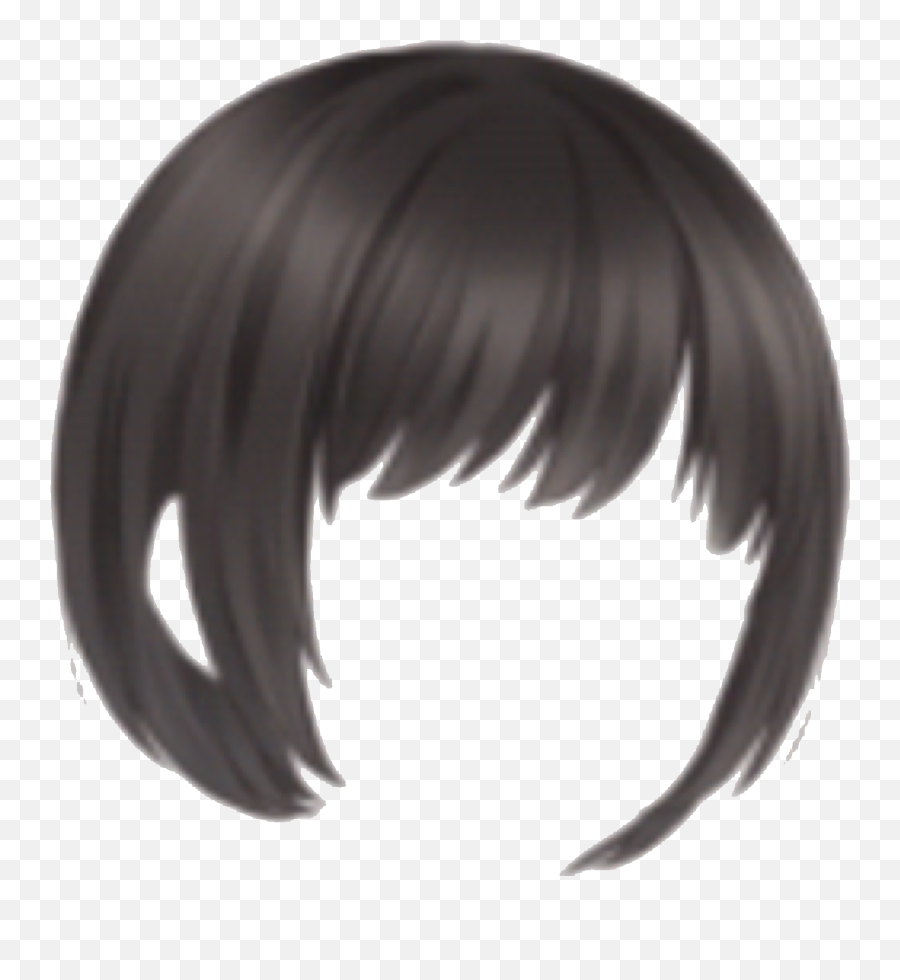 Love Nikki Short Hair Png Image With No - Love Nikki Black Hair Png Emoji,Love Nikki Emojis Png