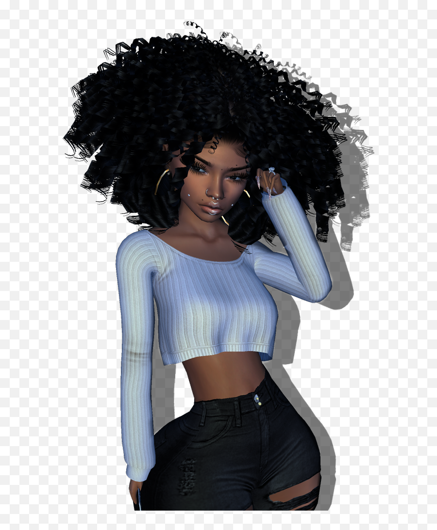 Imvu Sticker By Unrxlyedits - Midriff Emoji,How To Do Emojis On Imvu