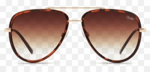 Sunglasses - Quay All In Tortoise And Brown Fade Emoji,High Emotion Quay Tort