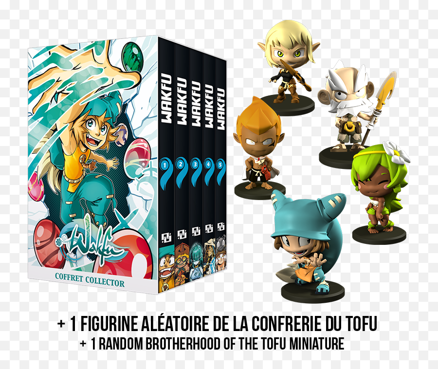 Complete Wakfu Manga Collectors - Wakfu Toys Emoji,Stuffing Emotions Comic