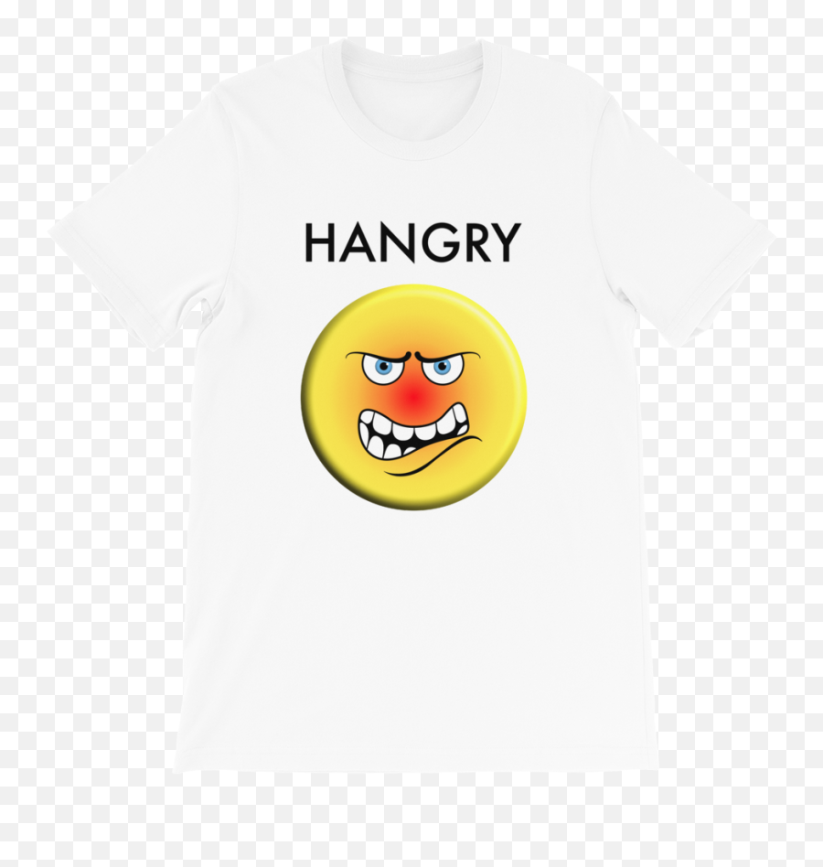 Emoji Hangry - Shortsleeve Unisex Tshirt U2014 Smile Now Productions,Emojis Facial Expressions