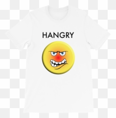 Emoji Hangry - Shortsleeve Unisex Tshirt U2014 Smile Now Productions,Emojis Facial Expressions