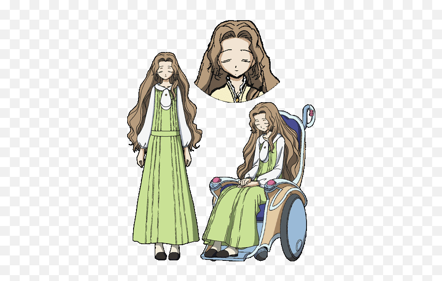 Nunnally Vi Britannia - Code Geass Nunnally Wheelchair Emoji,Code Geass Lelouch Emotions