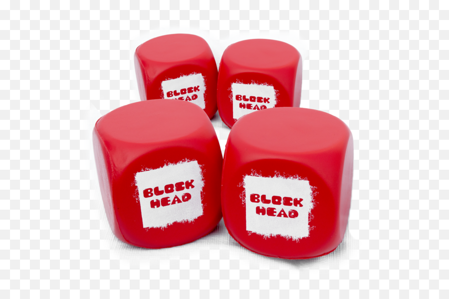 Blockhead Blockbox U2013 Blockhead Lawn Games - Rubber Stamp Emoji,Emotion Foam Dice