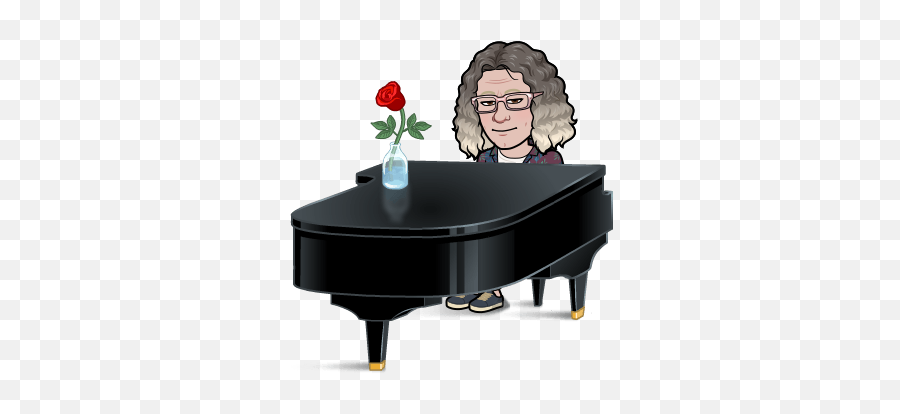 About Us - Bitmoji Playing Piano Transparent Emoji,Emoji Man And Piano