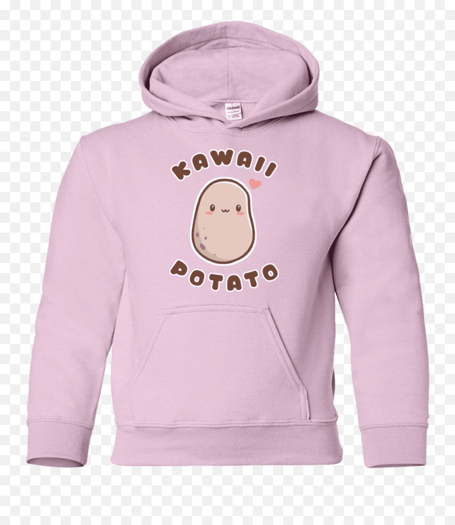 Kawaii Potato Youth Hoodie - Rose Thrasher Hoodie Emoji,Kawii Potato Emoticon