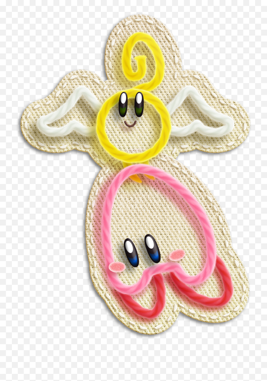 Game Review Kirbyu0027s Epic Yarn - Staircase Spirit Kirbys Epic Yarn Transparent Emoji,Fighting Kirby Emoticon