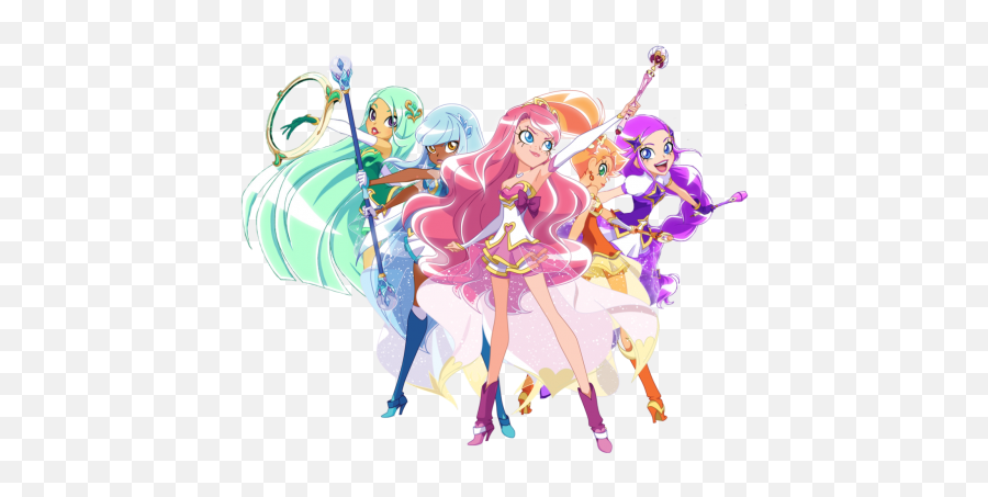 Magical Girl Anime - Lolirock Png Emoji,Magical Girl Anime Different Emotions In Creatures