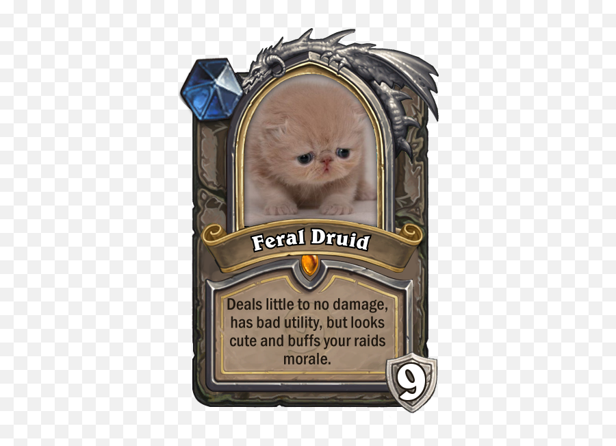 Feral Druid Wow Meme - Archimonde Hearthstone Emoji,Warrior Warcraft Emoji
