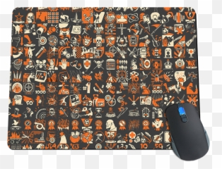 Tf2 Achievement Mousepad - Tf2 Pillow Emoji,Tf2 Emoticons List