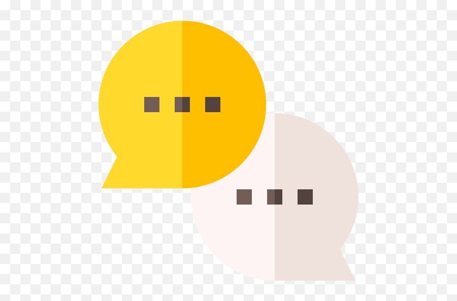 Speech Bubbles - Dot Emoji,Emoticons With Talking Bubbles