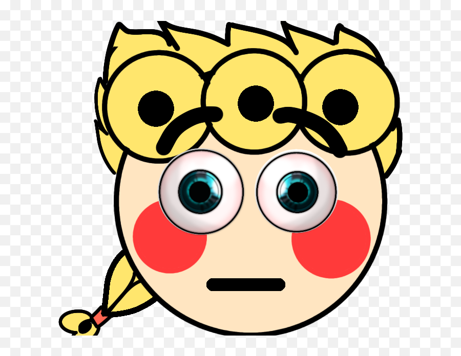 I Giorno Giovanna Am Starting Into Your Soul Cursedjojo - Happy Emoji,Peeing Emoticon