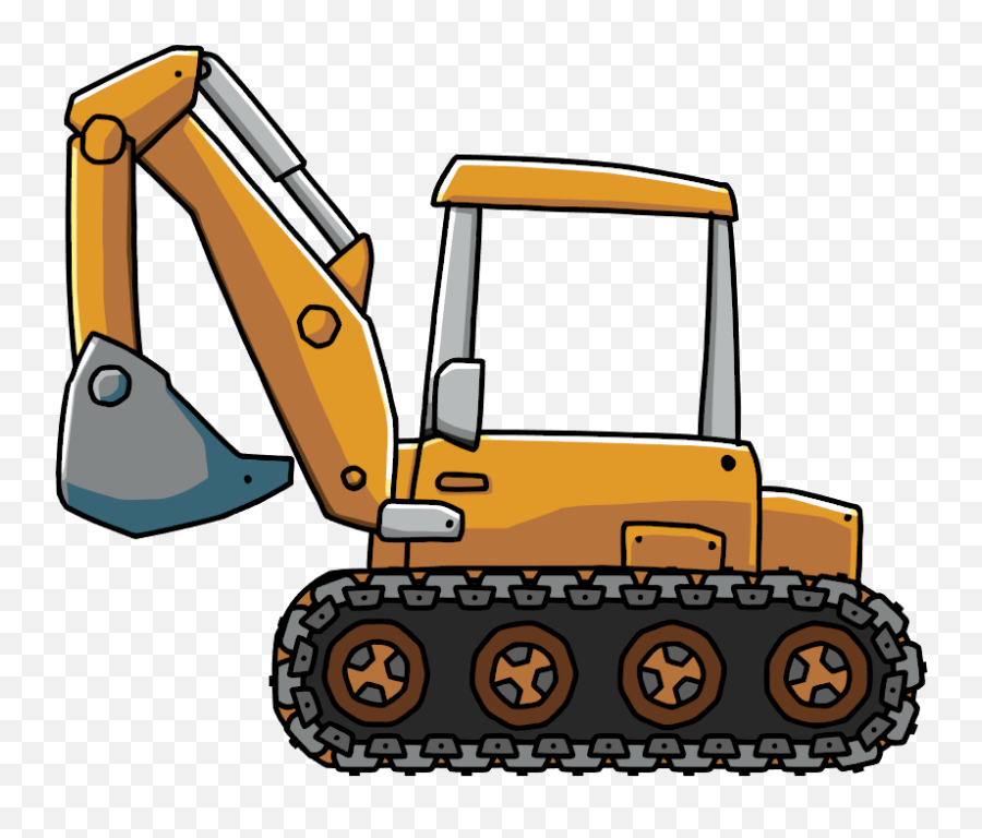 Back Hoe Clipart - Clip Art Library Emoji,Bulldozer Facebook Emoticon