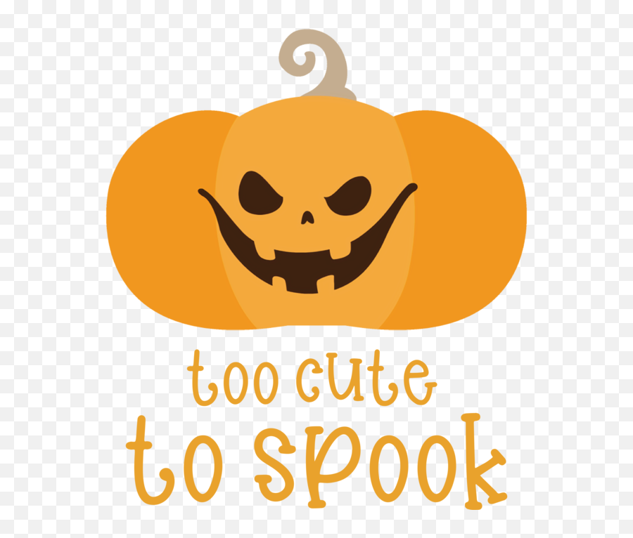 Halloween Cartoon Logo Smiley For Jack O Lantern For Emoji,(*^o^*) Emoticon