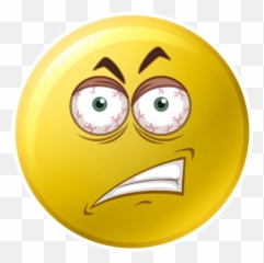 Crazy Smiley By You - Sticker Maker For Whatsapp Emoji,Crazy In Love Emoticon